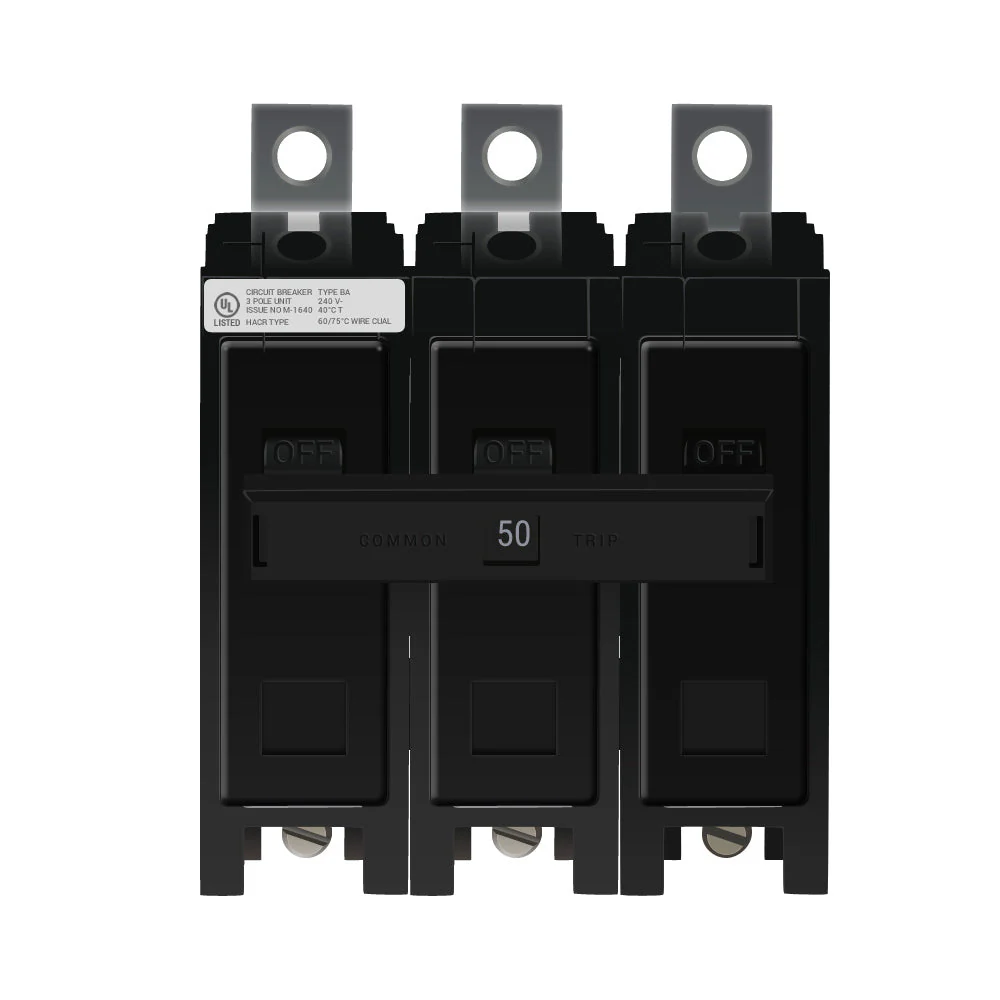 Eaton Quicklag 50 Amp Three-Pole Circuit Breaker
